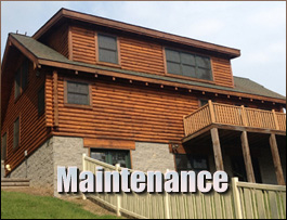  Council, North Carolina Log Home Maintenance